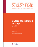 Divorce et séparation de corps